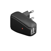Netzstecker als Universal USB Ladegerät - für Feuerdesign ® Lüftermodul